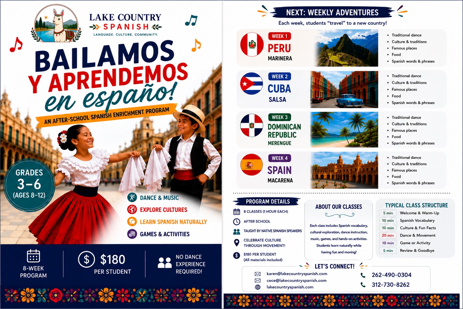 Bailamos y Aprendemos espanol!!