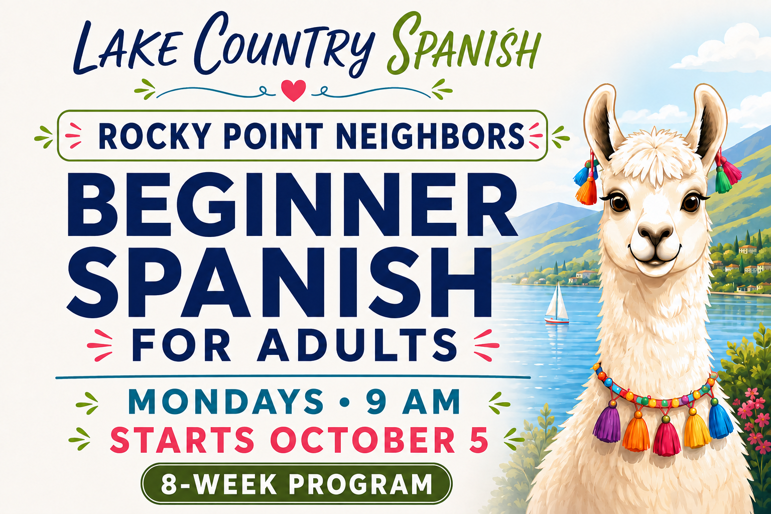 Rocky Point Neighbors/ Beginner Spanish for Adults